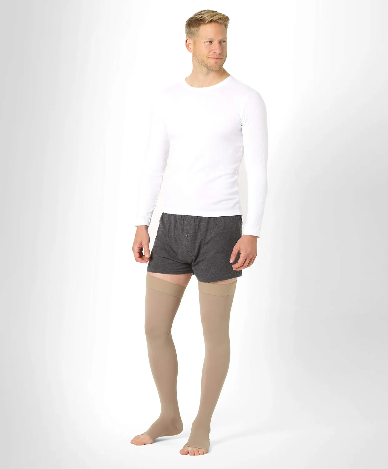 BeFit24 Autoreggenti Compressione Punta Aperta 18-21mmHg