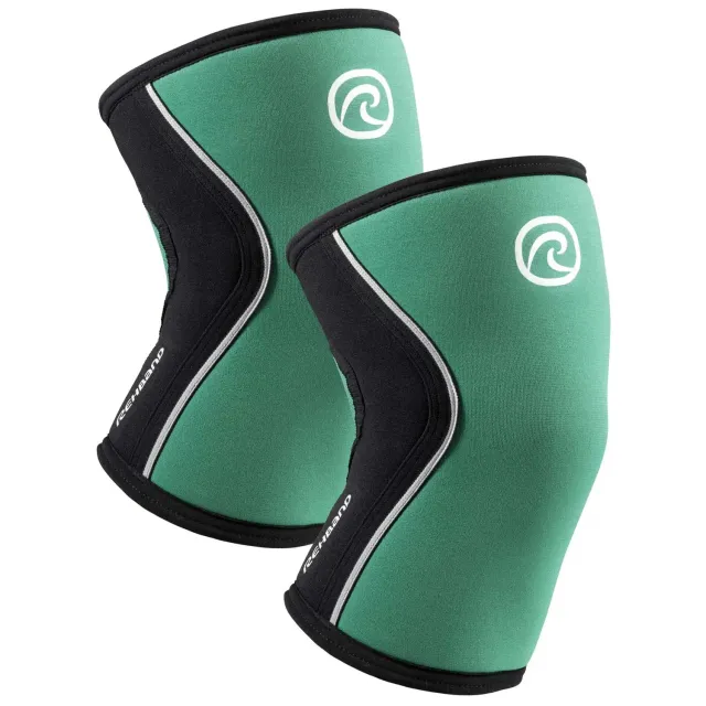 Rehband RX Knee Sleeve 5mm ginocchiera paio retro neoprene