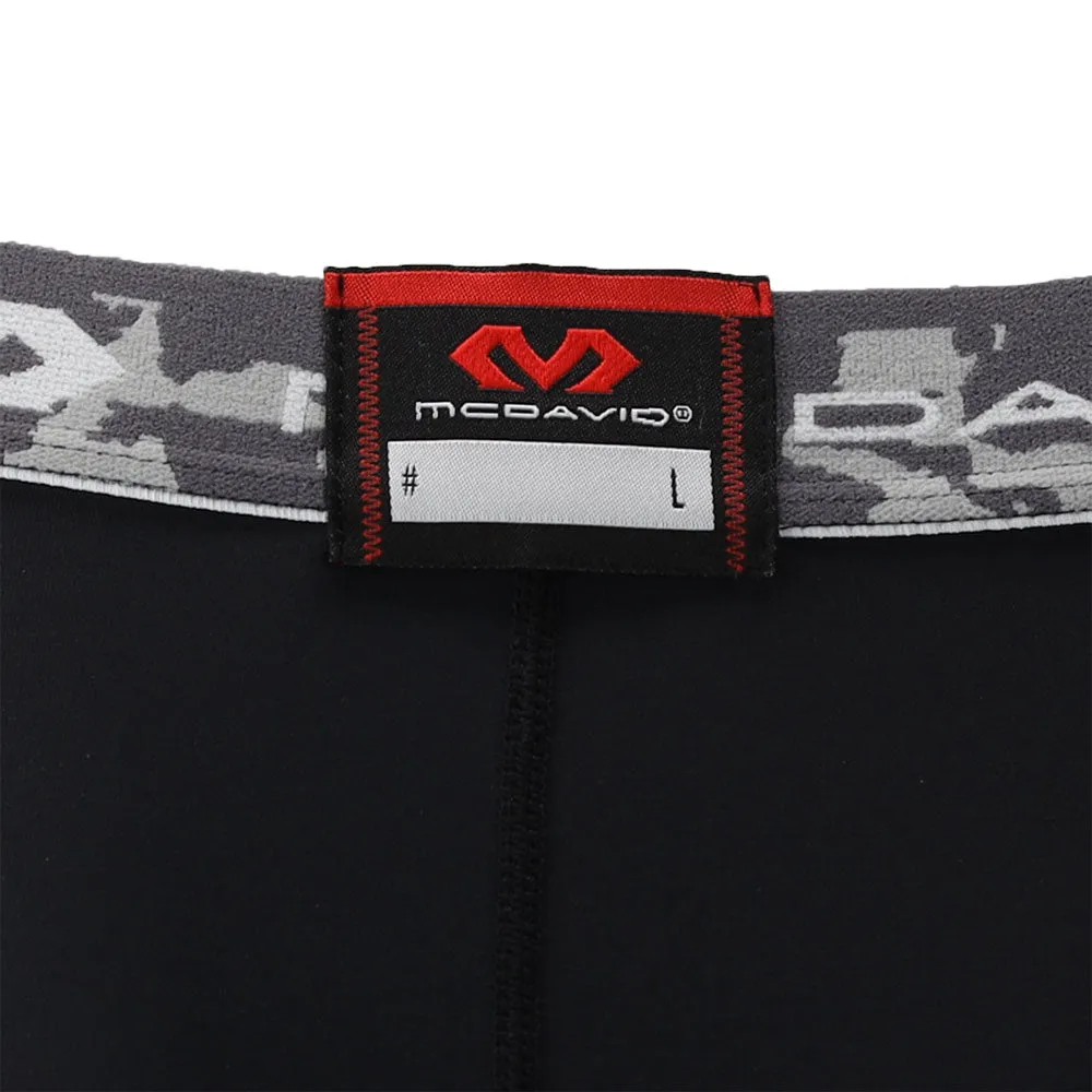 McDavid 10020 pinocchietto compressivo nero doppio ginocchio