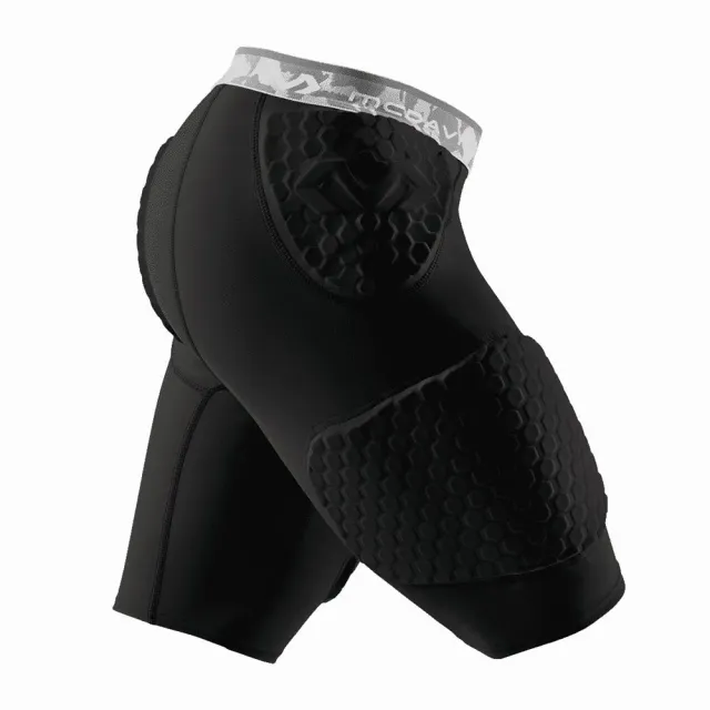 McDavid HEX 7991 Pantaloncini Protettivi Neri Imbottiti