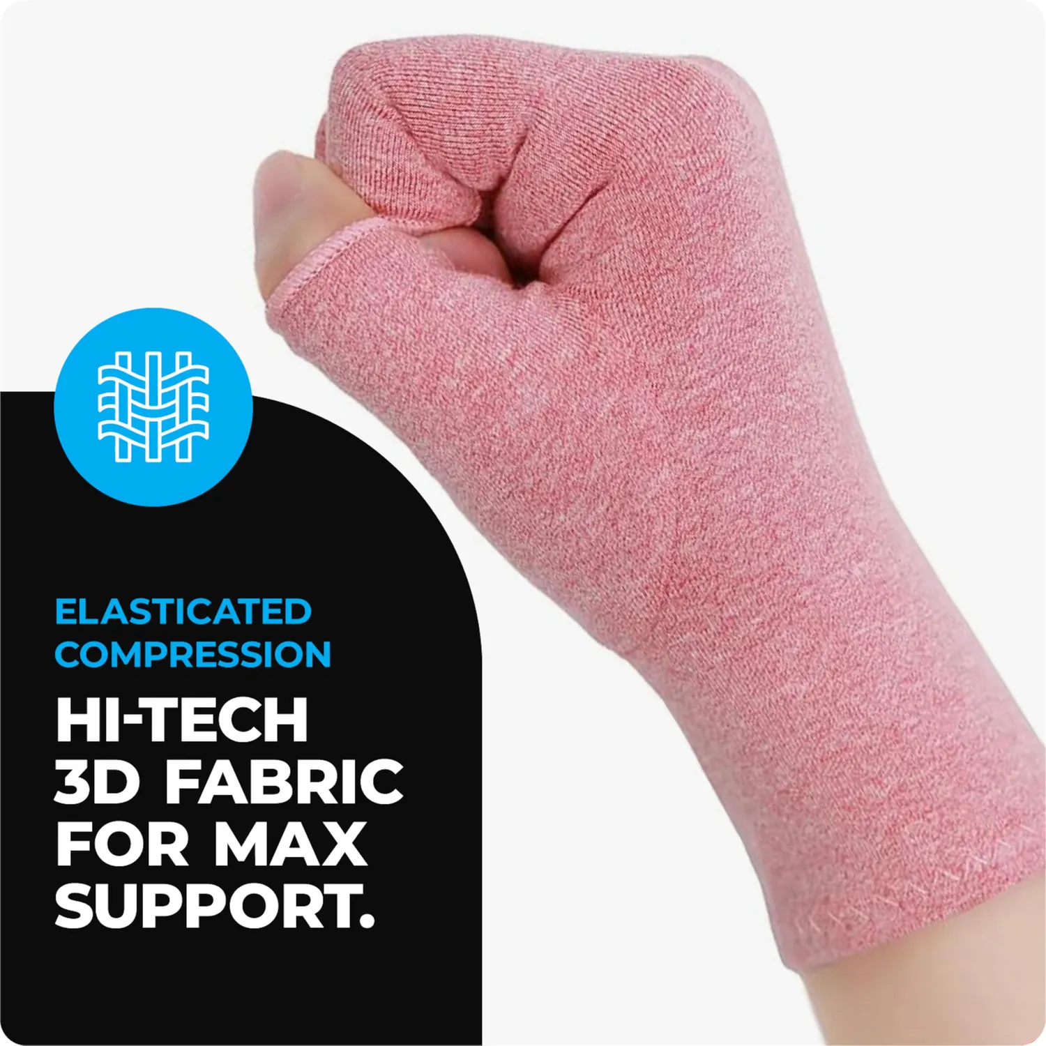 VITTO Arthritis Gloves Guanti Compressione M Grigi caldi