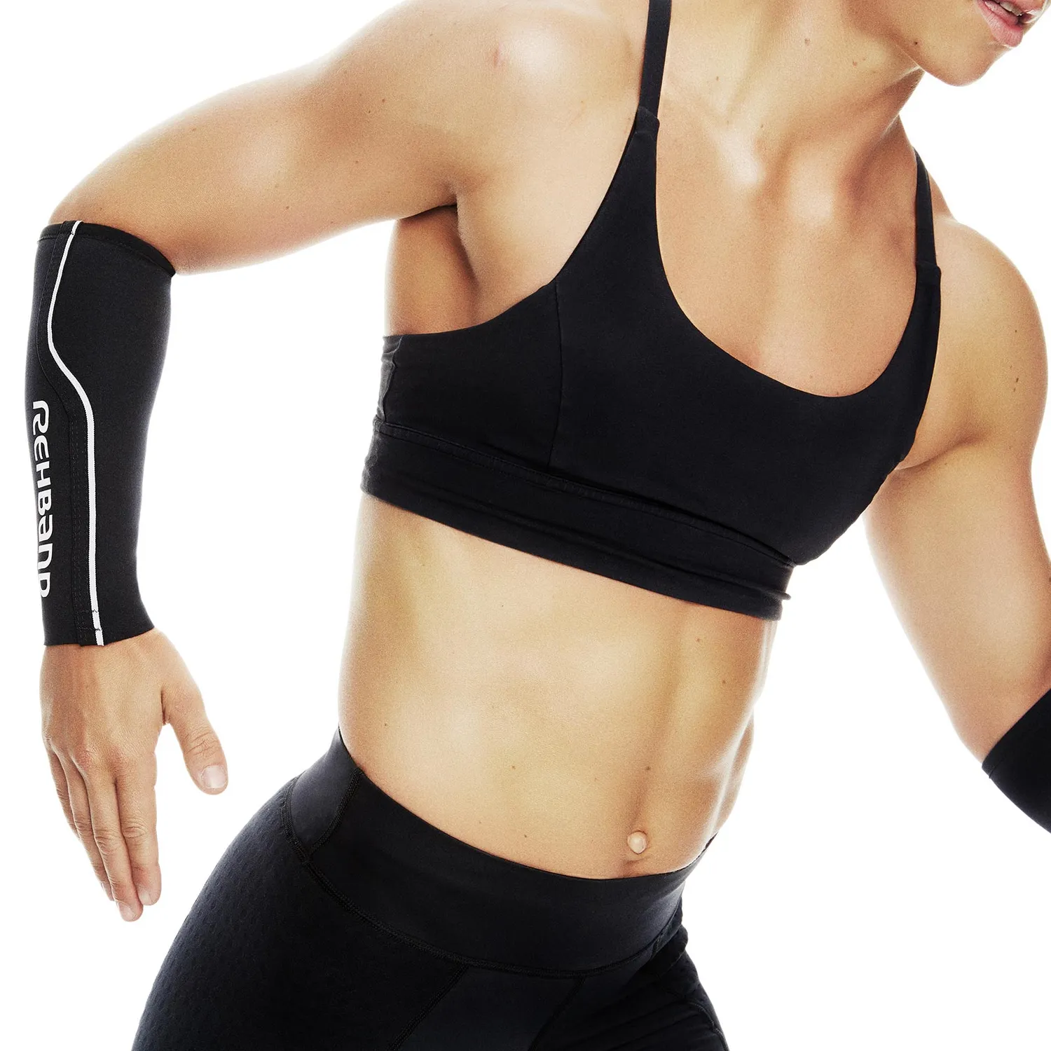 Rehband PRN Manicotti Avambraccio Neri Paio 1,5 mm