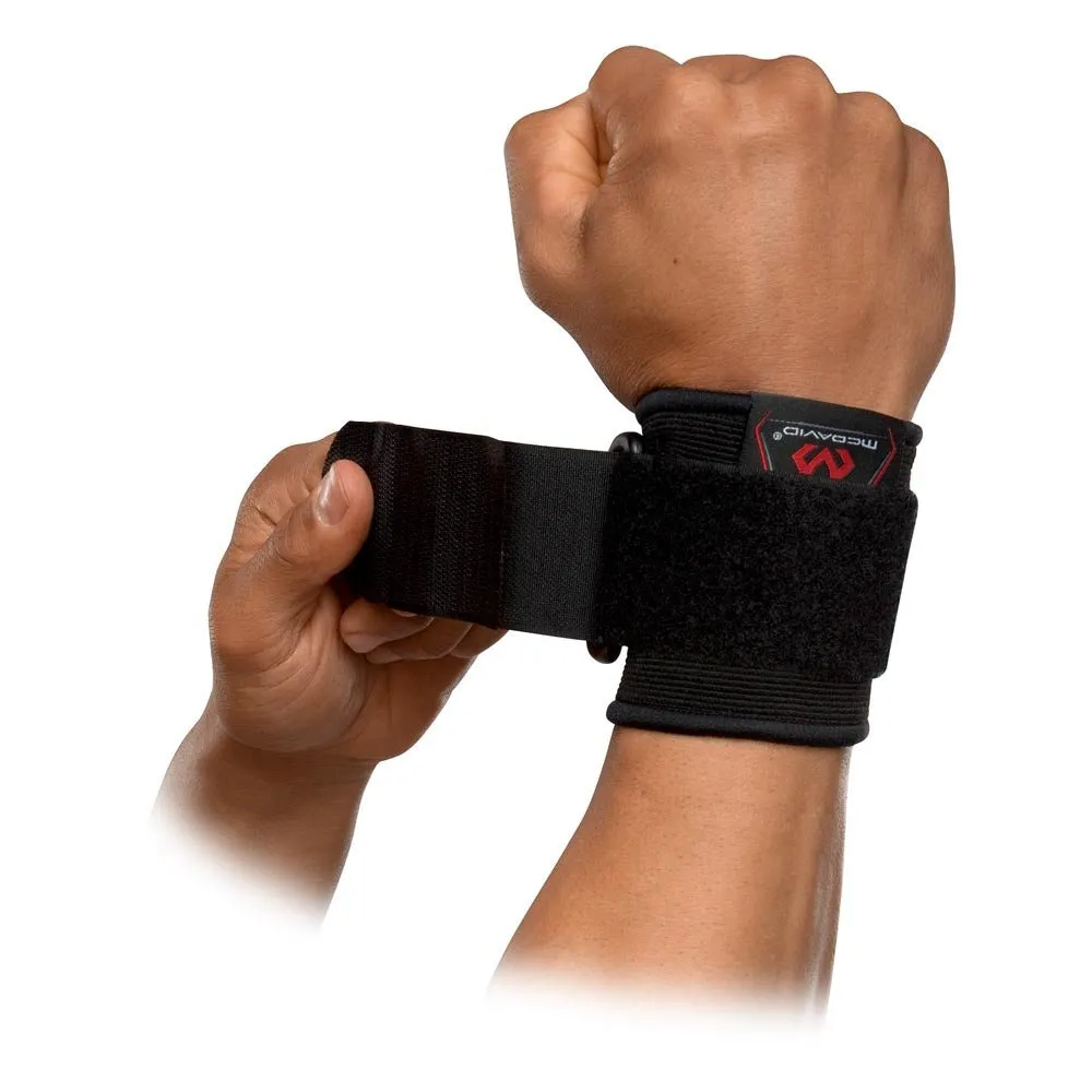 McDavid 513 polsiera elastica nera regolabile