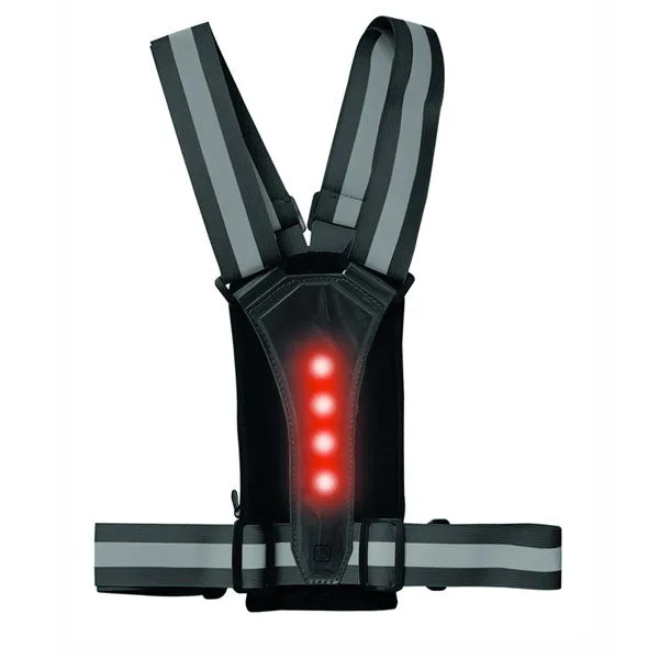 Ultimate Performance UP3260 gilet running LED nero rifrangente