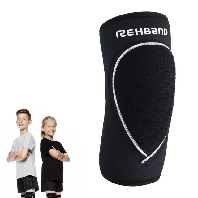 Rehband PRN Elbow Pad Junior gomitiere bambino nero singolo