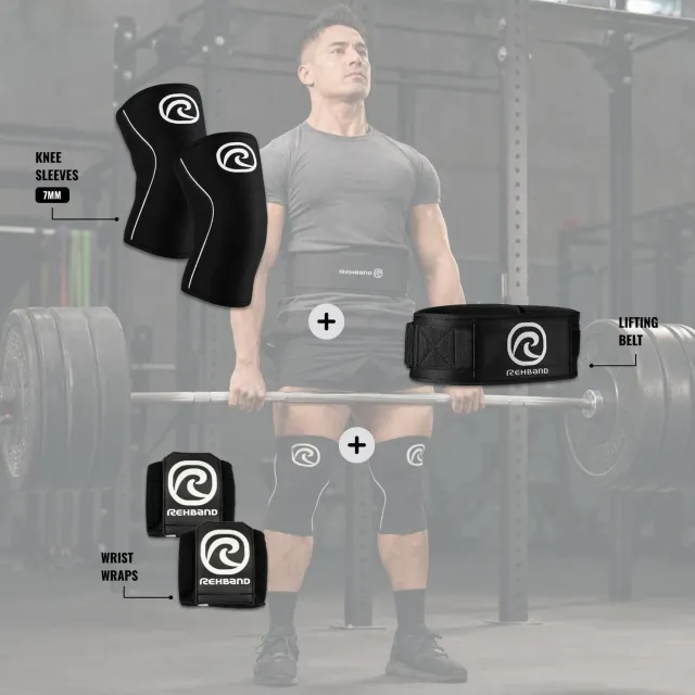 Rehband Powerlifting Kit PR kit 3 pezzi 7mm