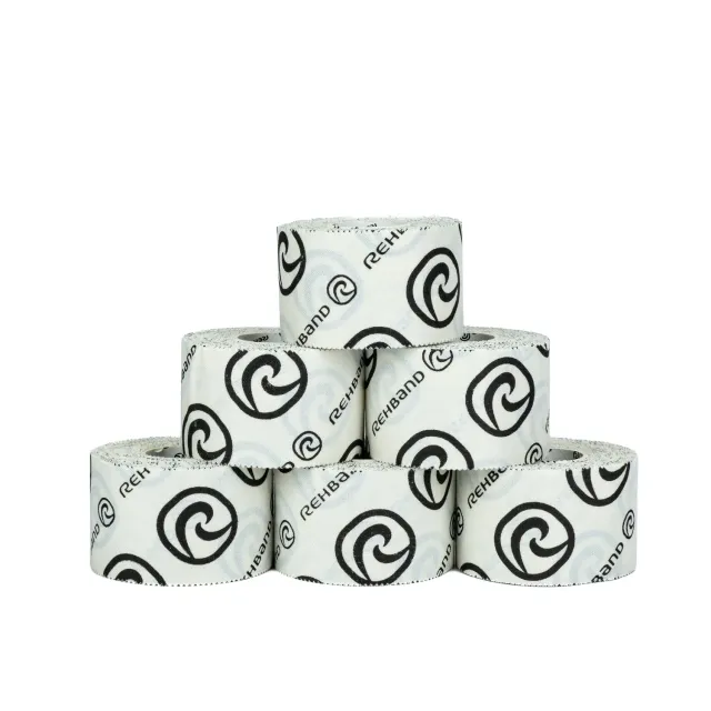 Rehband Athletic Sports Tape nastro sportivo bianco 6 rotoli rigido