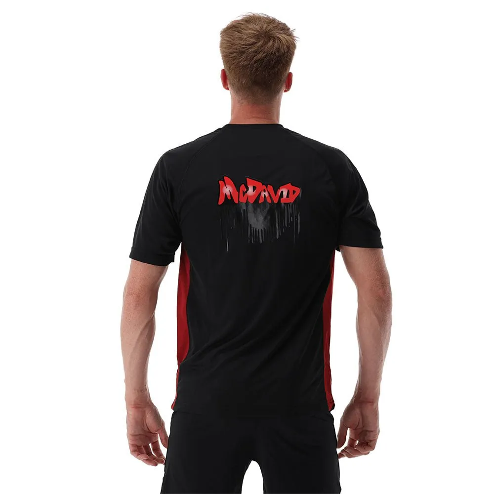 McDavid Slam Dunk Player Tee t-shirt basket nera cotone