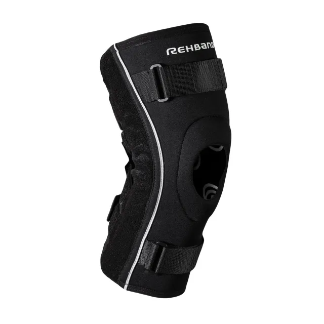 Rehband X-Stable Hyper Ginocchiera Stecche Nero Singolo