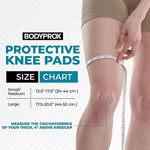 Bodyprox Ginocchiere Protettive L Spugna 2,2 cm Coppia
