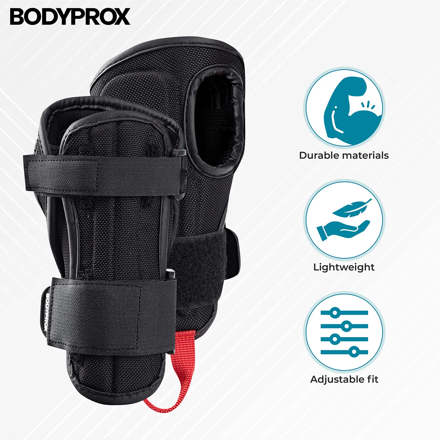 Bodyprox Polsiere Impact paio snowboard palmo EVA