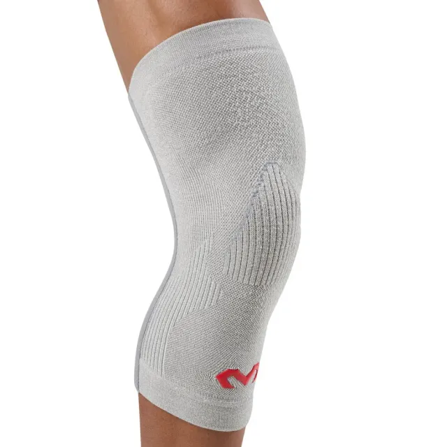 McDavid Infused Knit ginocchiera grigia con stecche