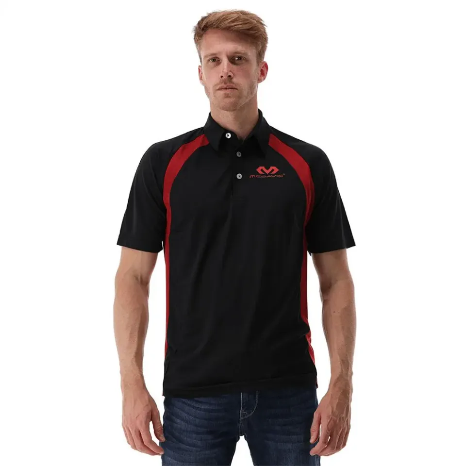 McDavid Slam Dunk Coach Polo Nera Leggera