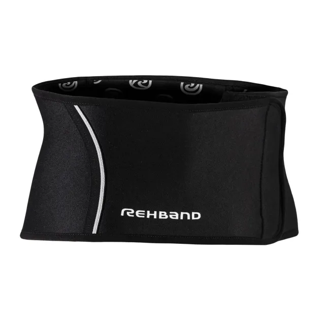 Rehband QD Back Support 3mm fascia lombare nero
