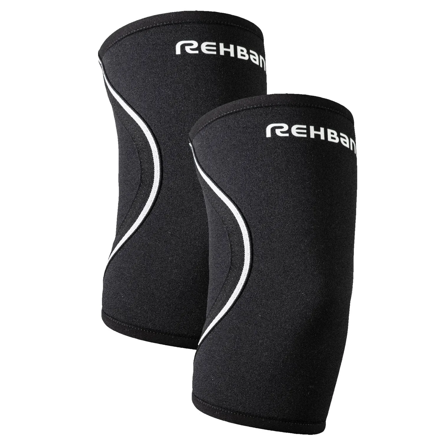 Rehband QD Elbow Sleeve gomitiera nero singolo 3 mm