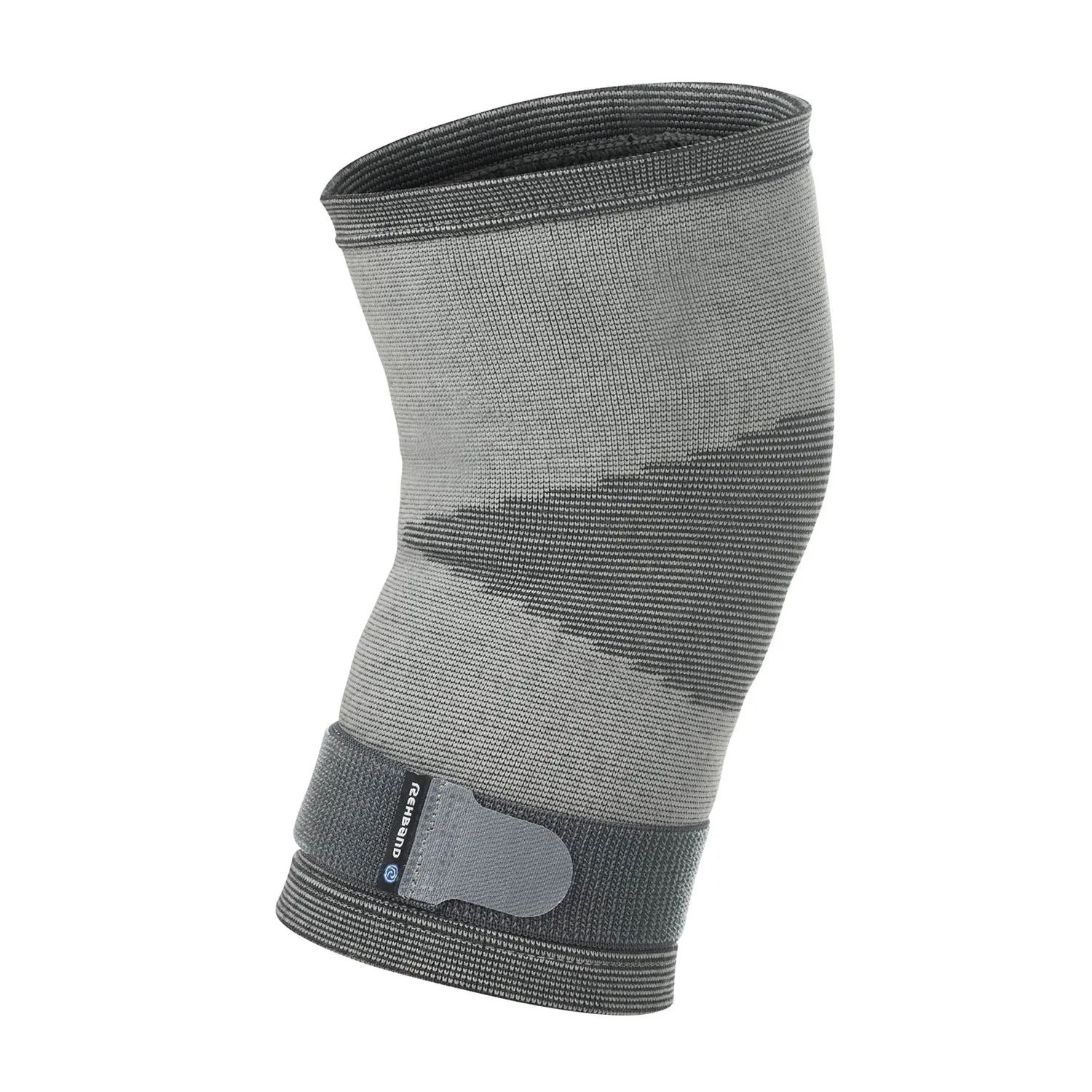 Rehband QD Knitted ginocchiera grigia singolo leggera