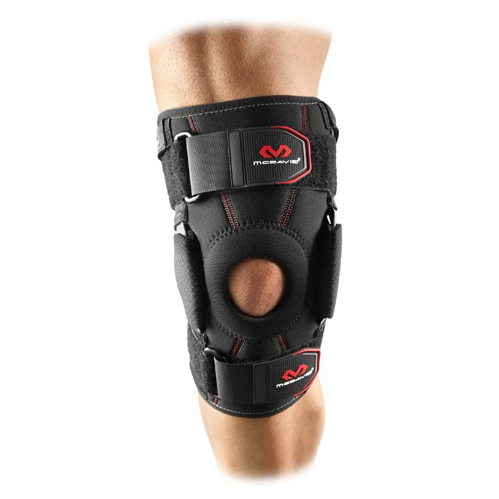 McDavid 422 Ginocchiera Cerniere Nero Stabilizzante
