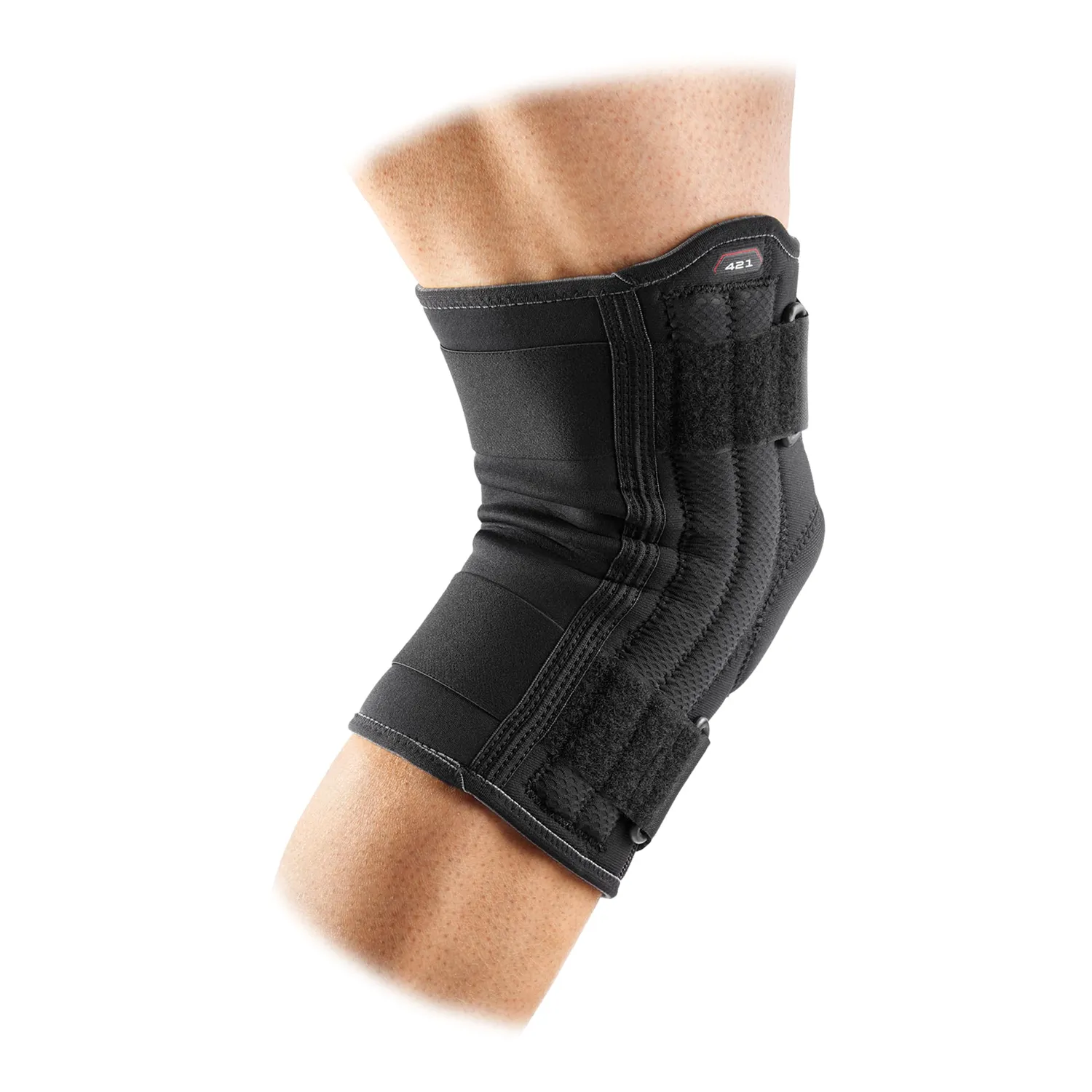 McDavid Supporto Legamenti ginocchiera neoprene L nero