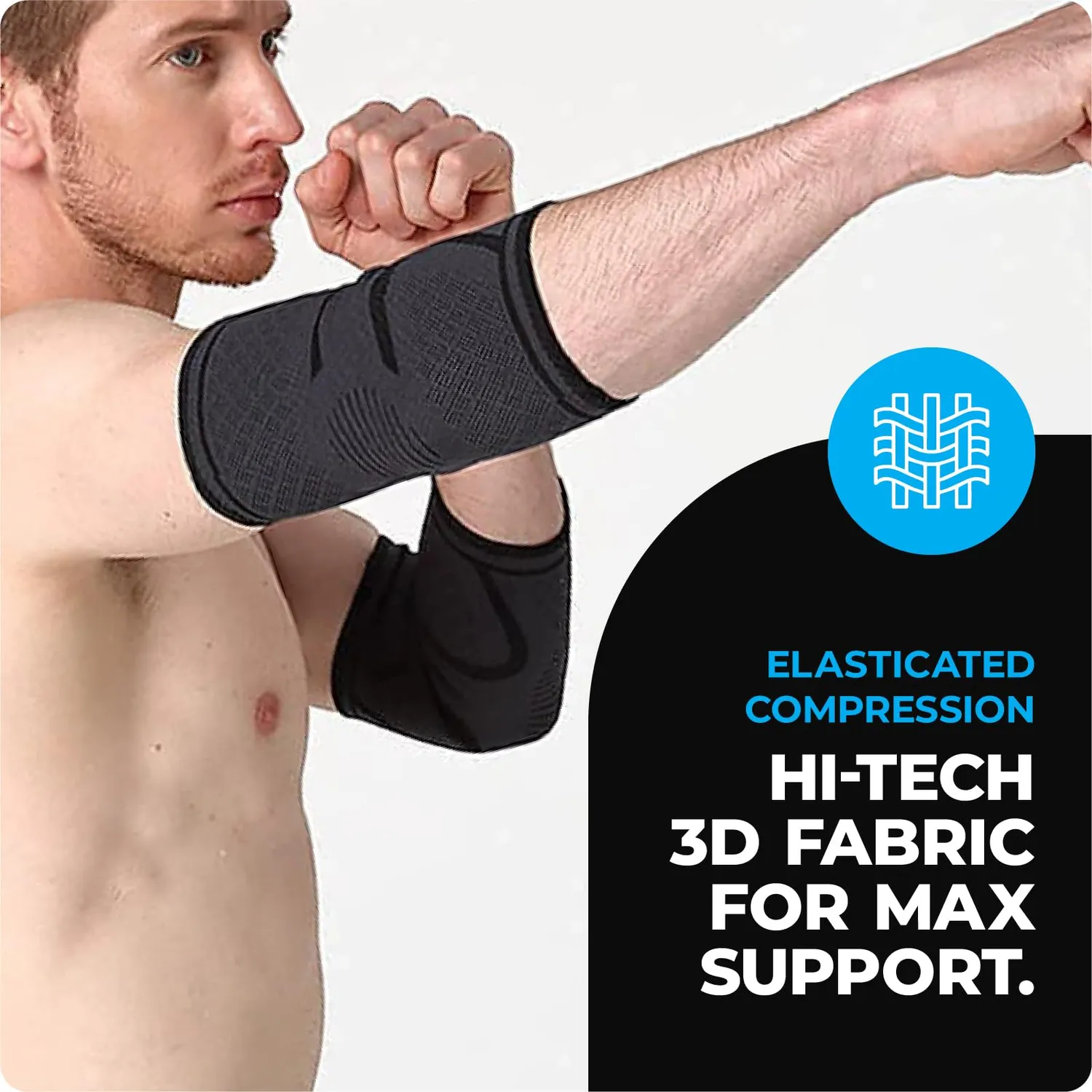 VITTO Elbow Support gomitiere elasticizzata traspirante