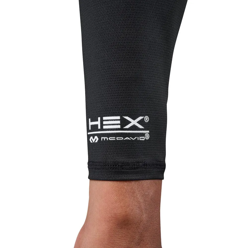 McDavid HEX Viz manicotto braccio nero/grigio protezione