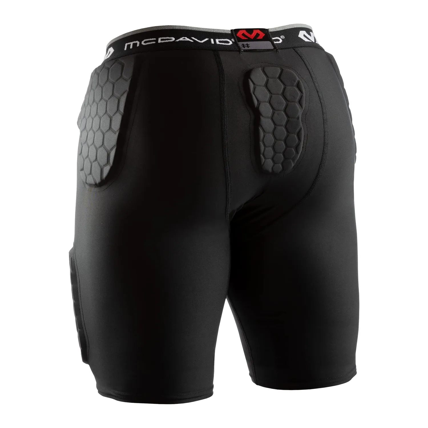 McDavid Hex Thudd pantaloncini basket nero protezioni