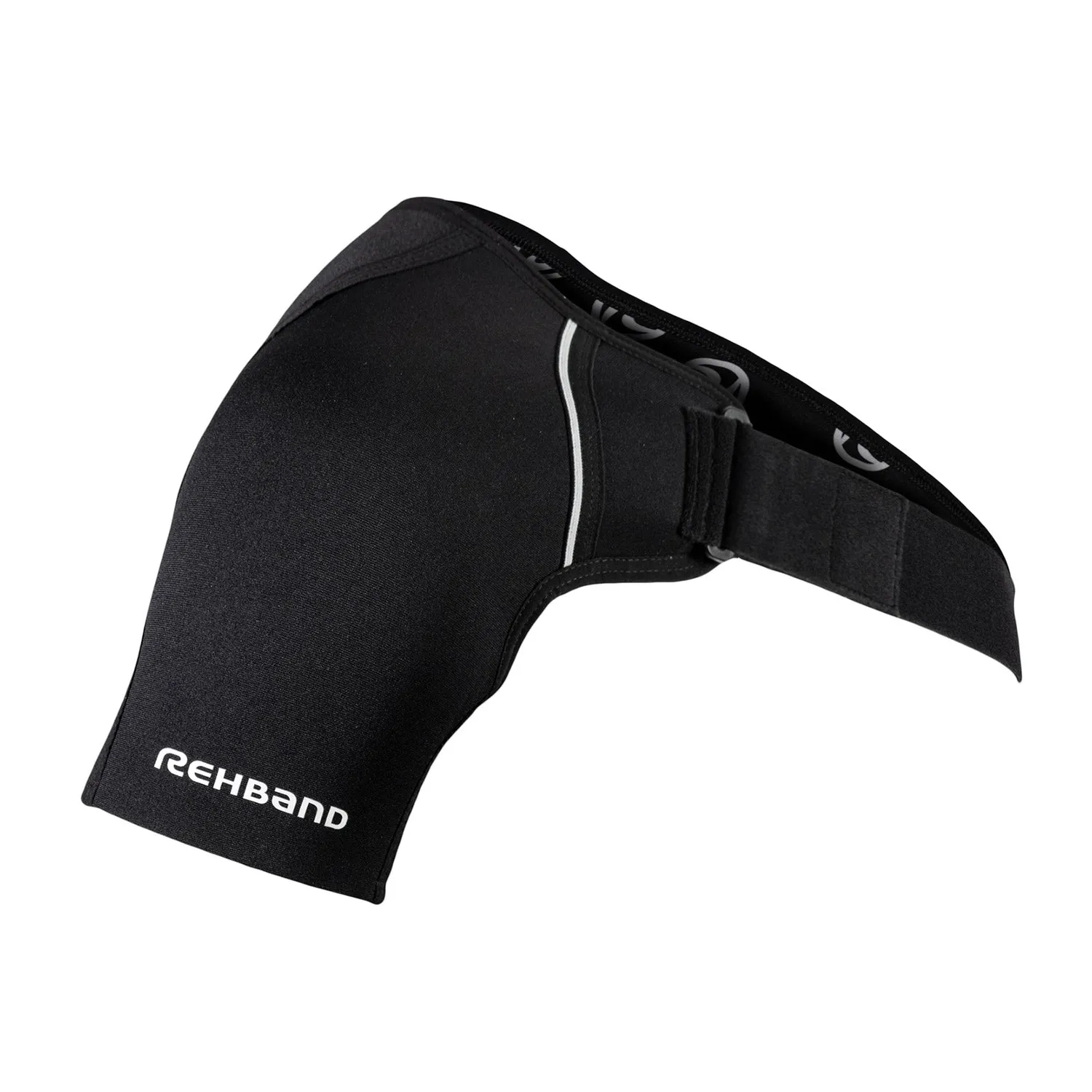 Rehband QD Shoulder Support spalliera nera destra M 3 mm