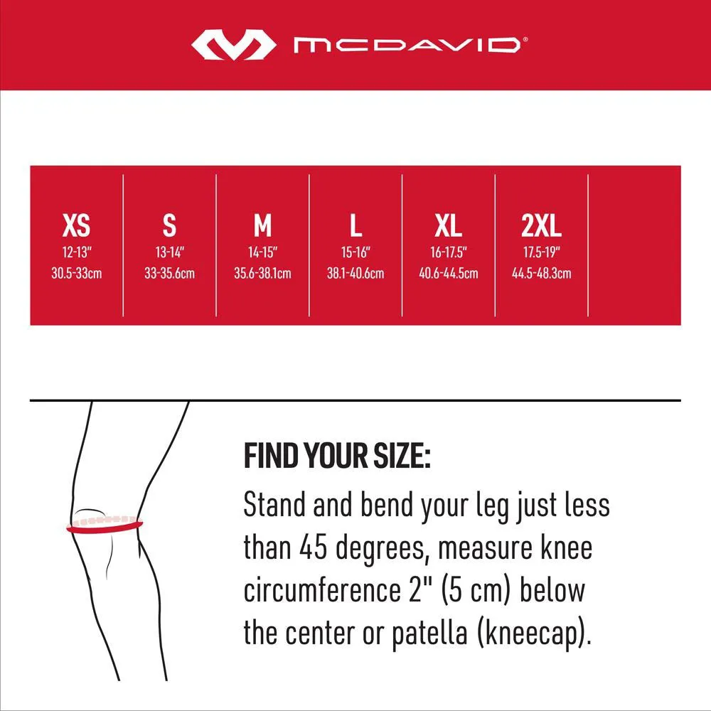 McDavid 429X Tutore Ginocchio con Cerniere Nero