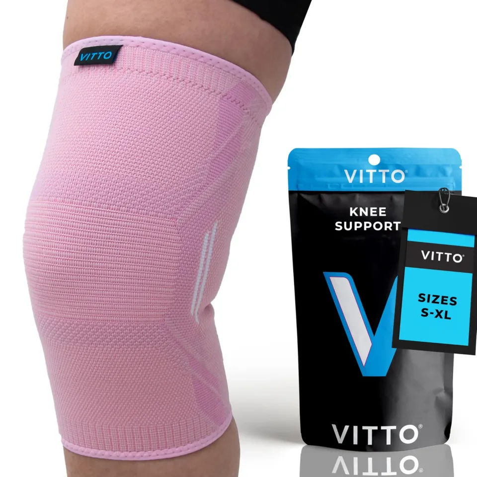 VITTO Knee Support ginocchiera M nero compressione