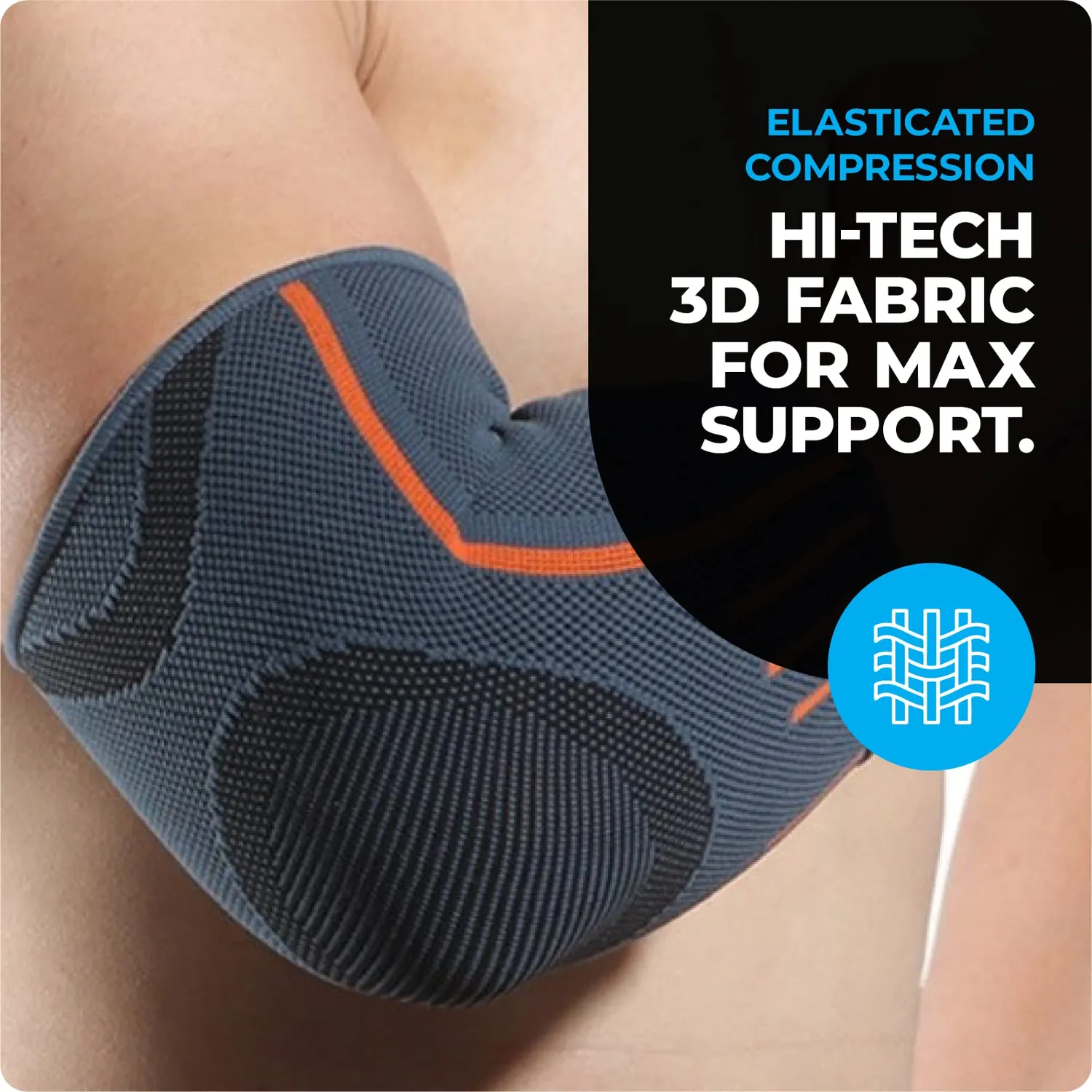 VITTO Elbow Support gomitiera epicondilite M traspirante