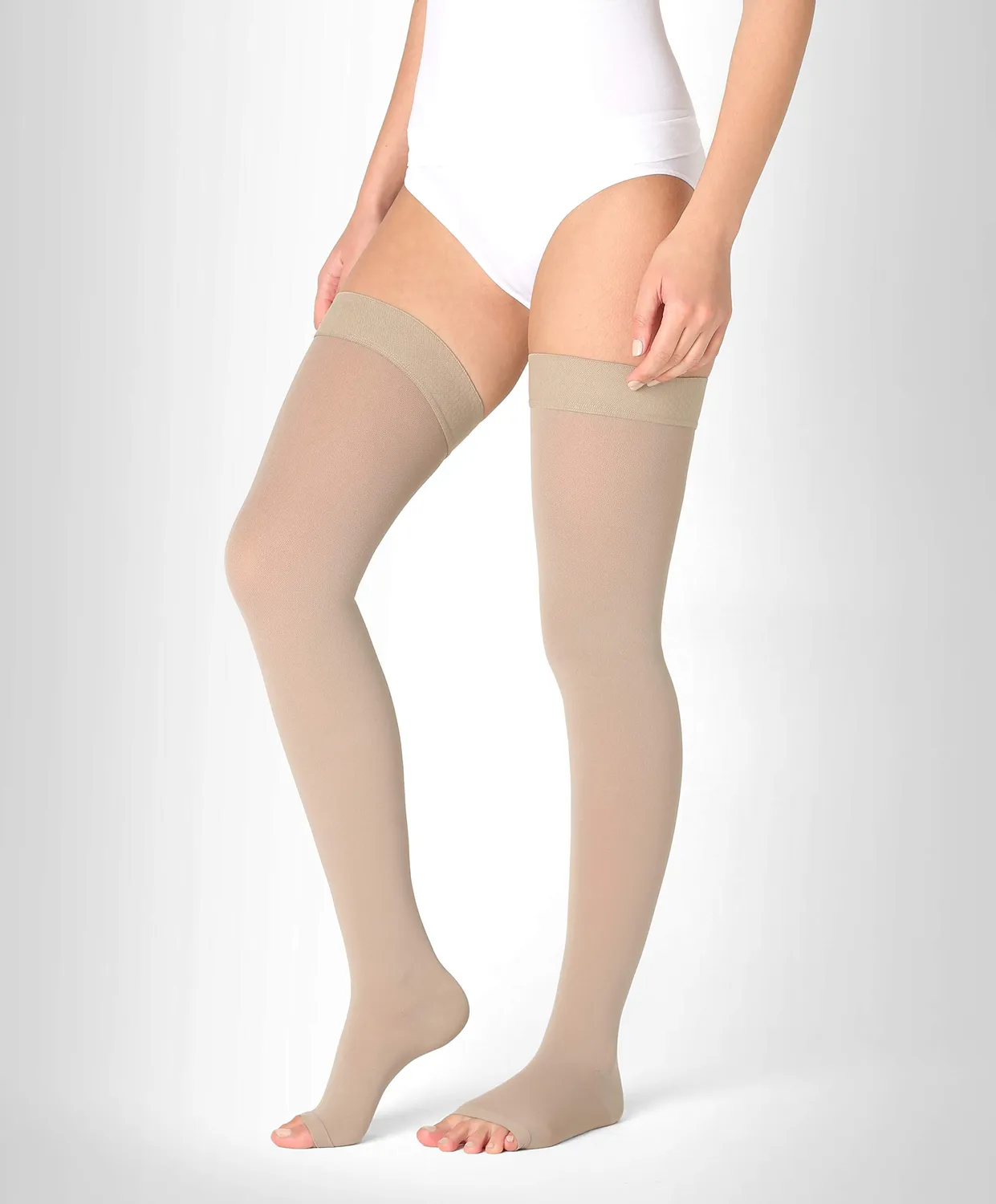 BeFit24 Autoreggenti Compressione Punta Aperta 18-21mmHg