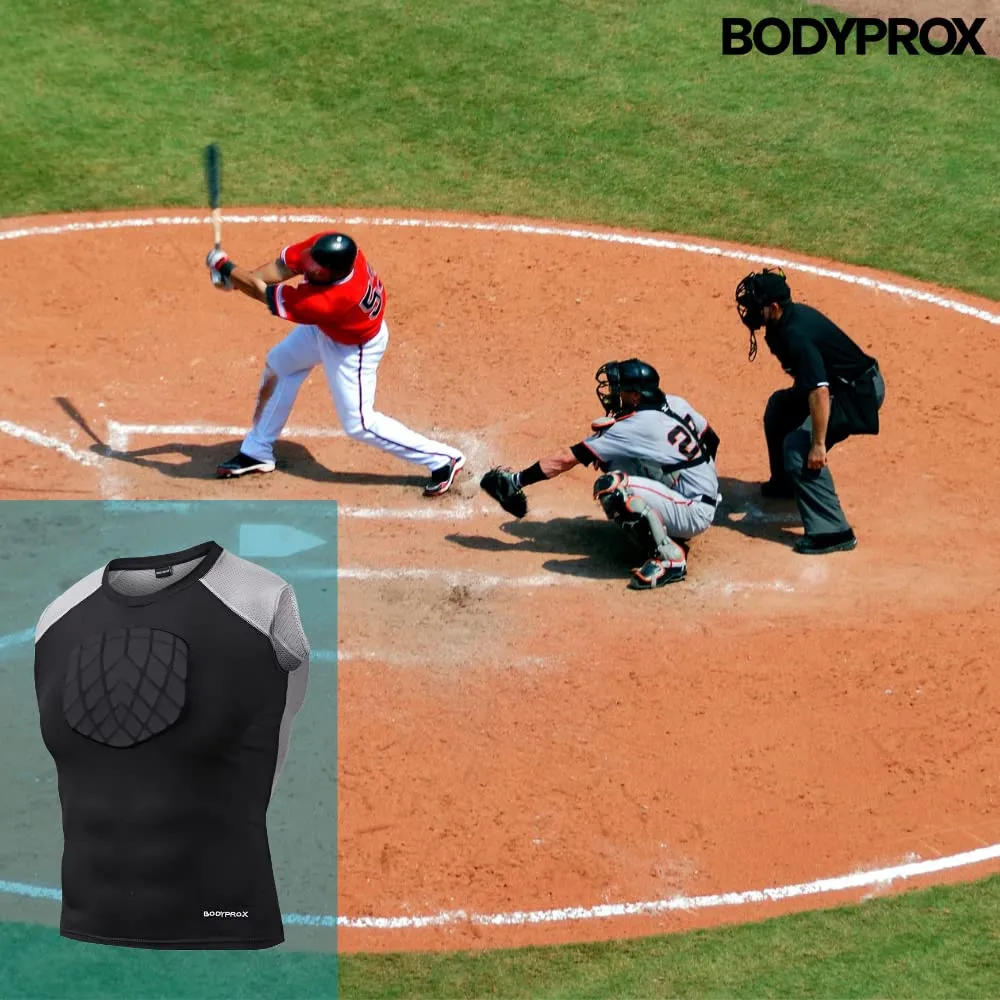Bodyprox maglia protettiva baseball Youth-S petto EVA
