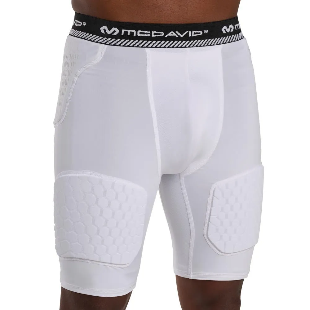 McDavid HEX Viz 5-Pad Short pantaloncino nero protettivo