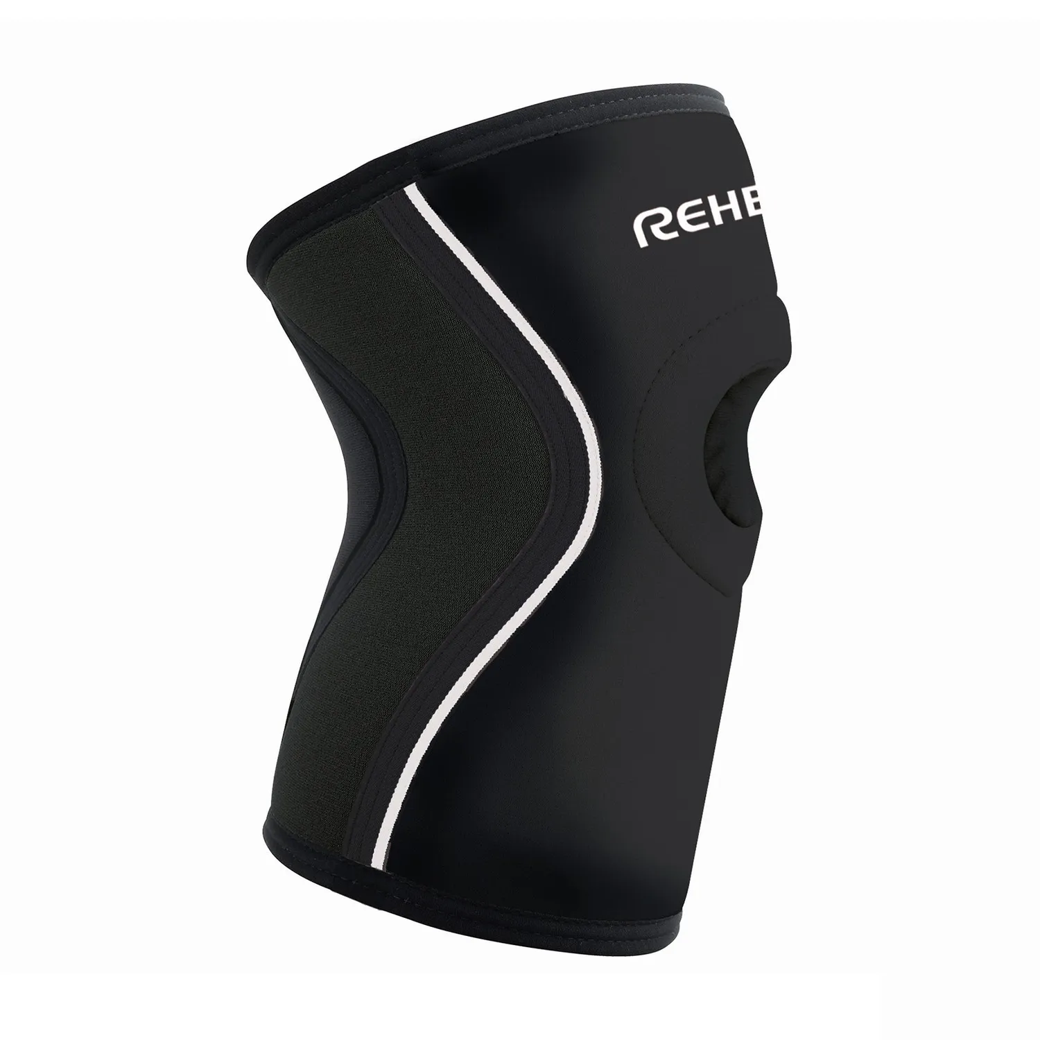 Rehband Open-Patella Knee Sleeve Junior ginocchiera bambino nero