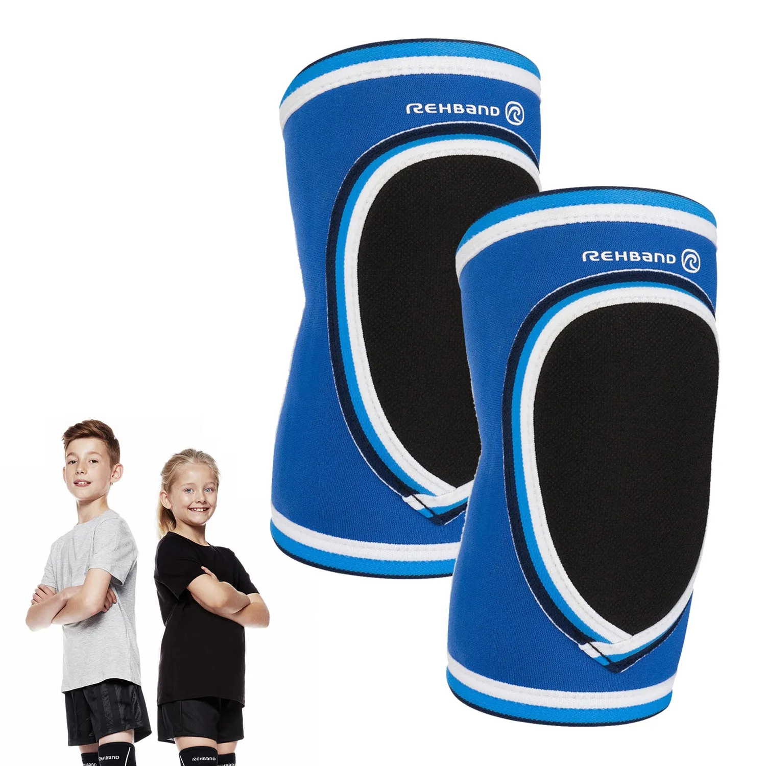 Rehband PRN Original Elbow Pad Junior gomitiera blu