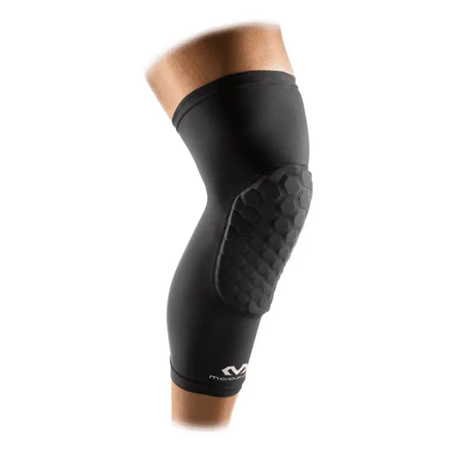 McDavid HEX 6446 manicotti gambe imbottiti nero paio S