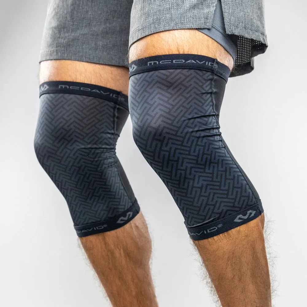 McDavid X605 manicotti ginocchio compressione neri paio