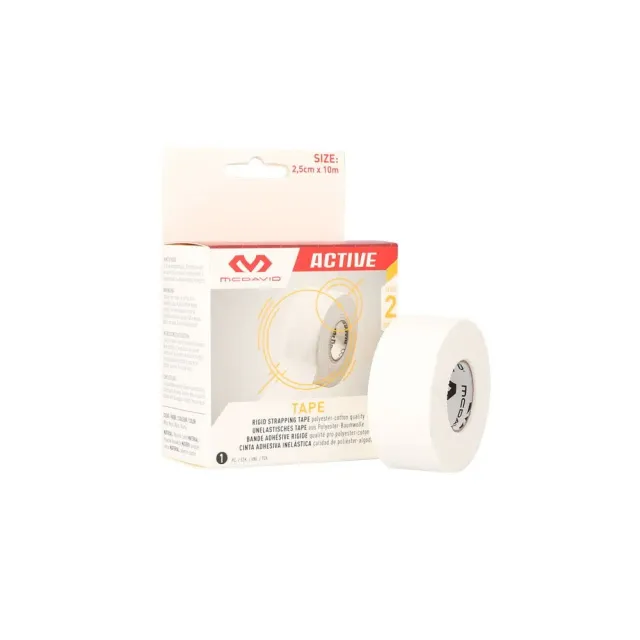McDavid Athletic Tape nastro taping 2,5cm box 12 rotoli rigido
