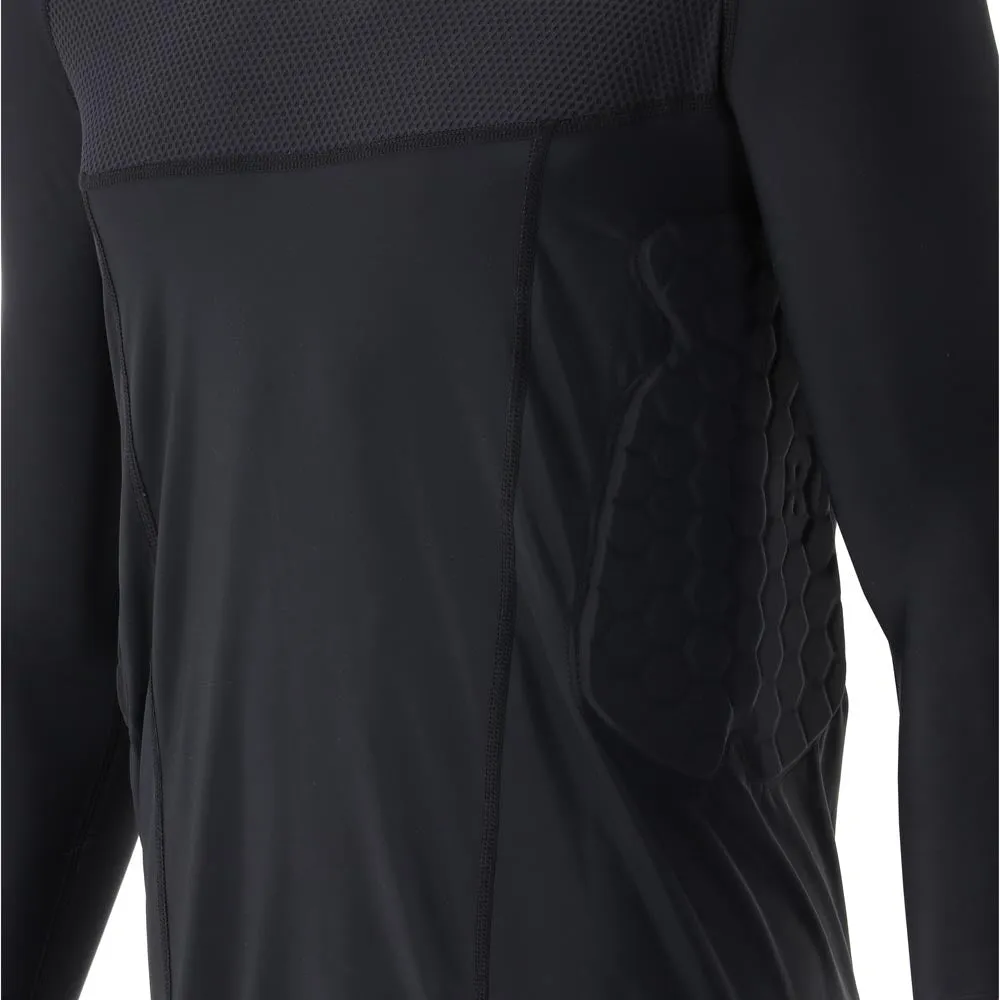 McDavid HEX Goalkeeper 3.0 maglia portiere nera imbottita