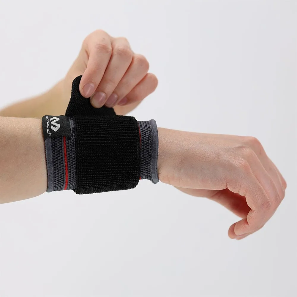 McDavid Wrist Knit polsiera grigia S/M regolabile