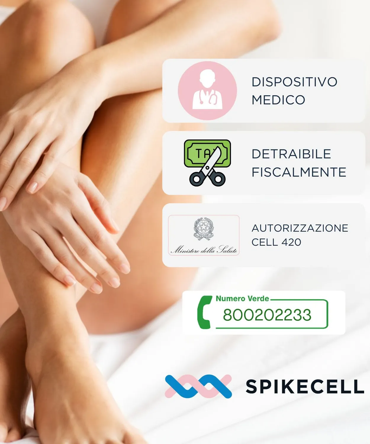 Spikenergy Spikecell Guaina Contenitiva L Vita Alta Drenante