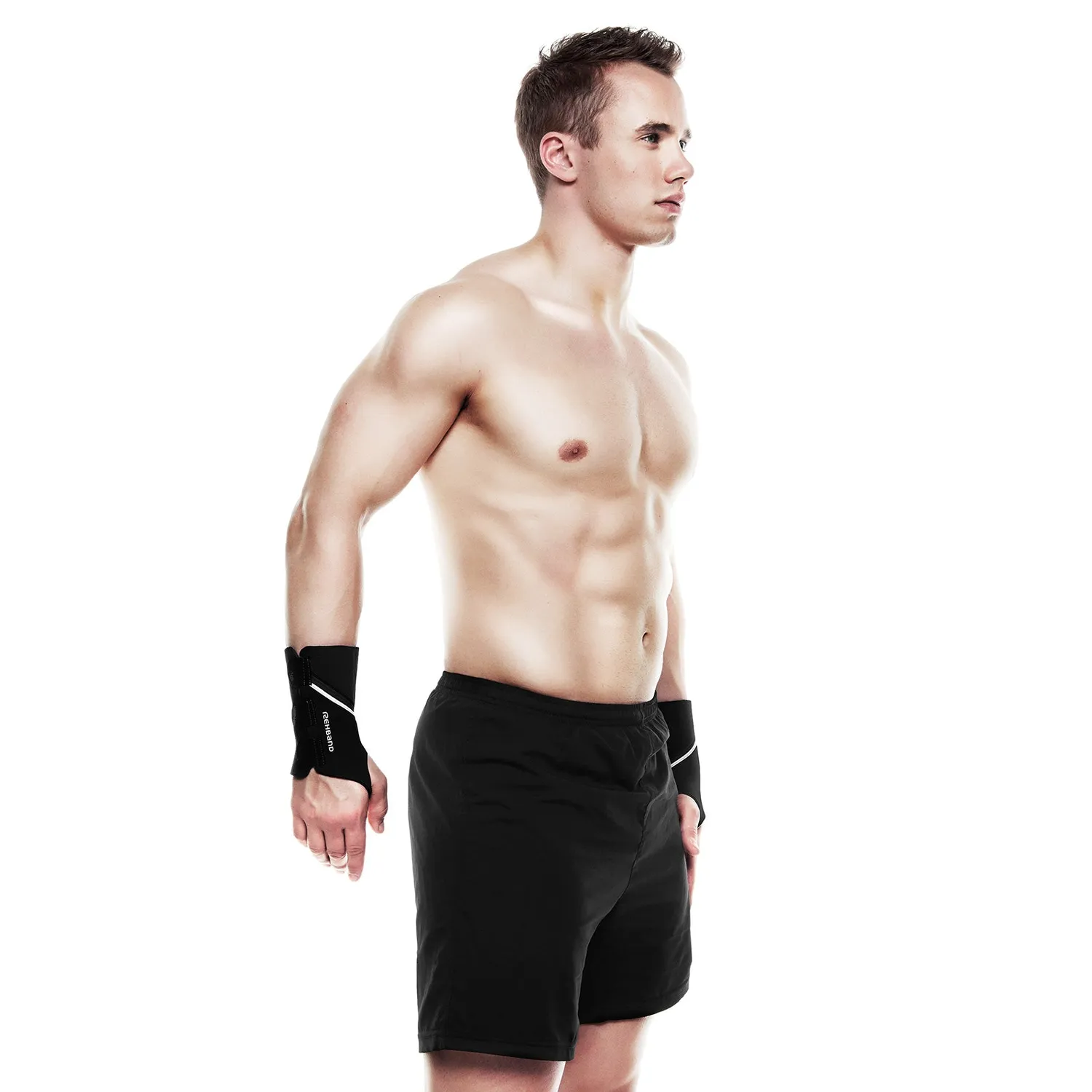 Rehband Stable Polsiera Polso Nero S/M Steccata