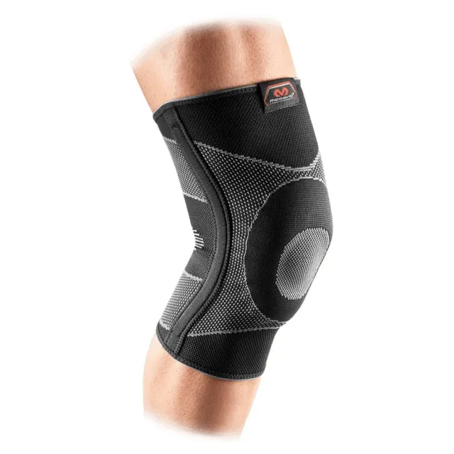 McDavid 5116 ginocchiera elastica nera con gel