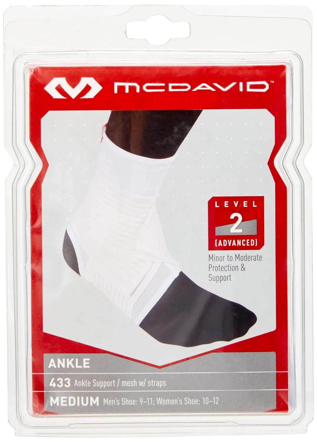 McDavid 433 cavigliera elastica nero stabilizzante