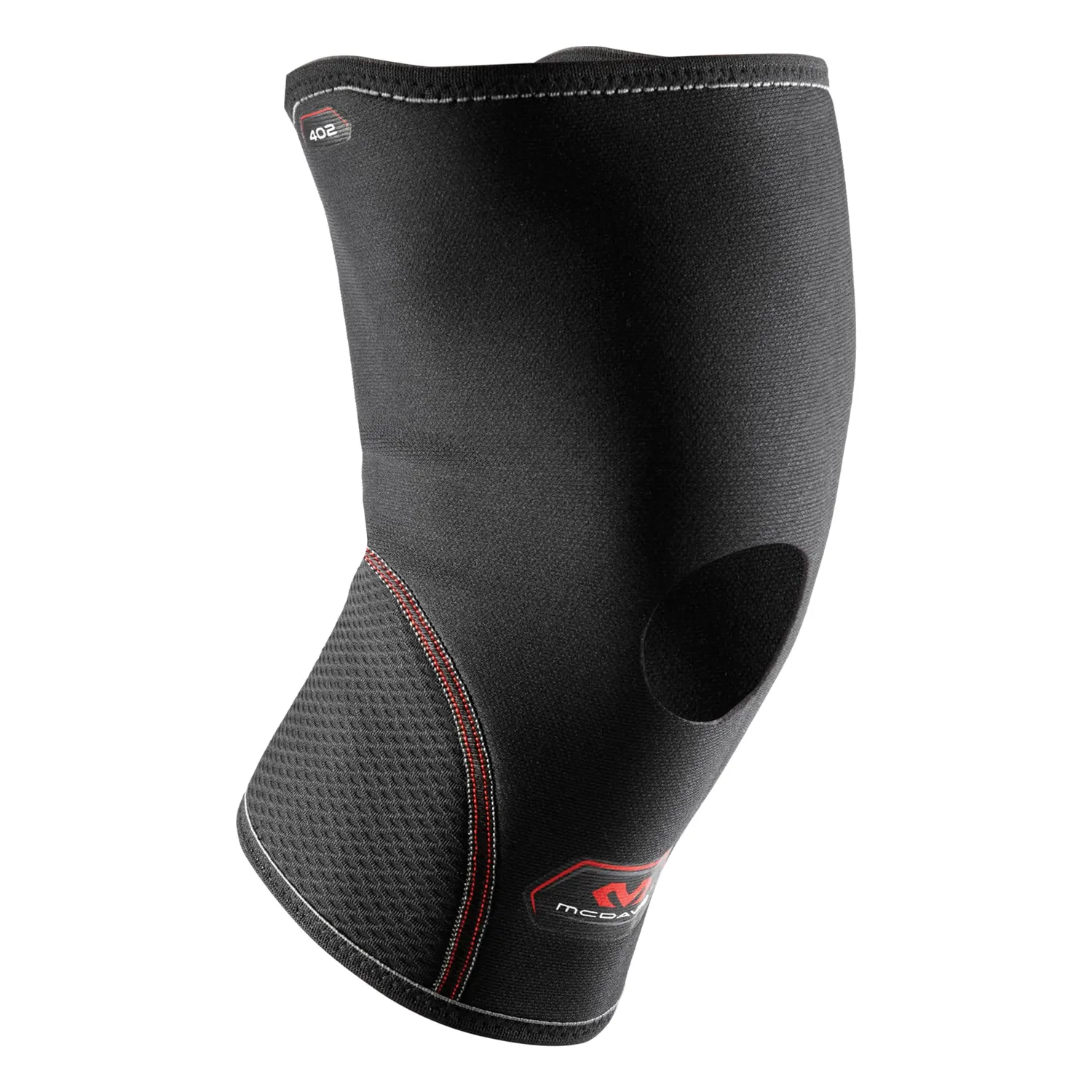 McDavid Apertura Rotula ginocchiera neoprene L nera
