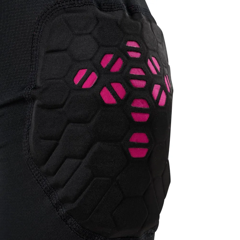 McDavid HEX Viz manicotto gamba nero/rosa S imbottito