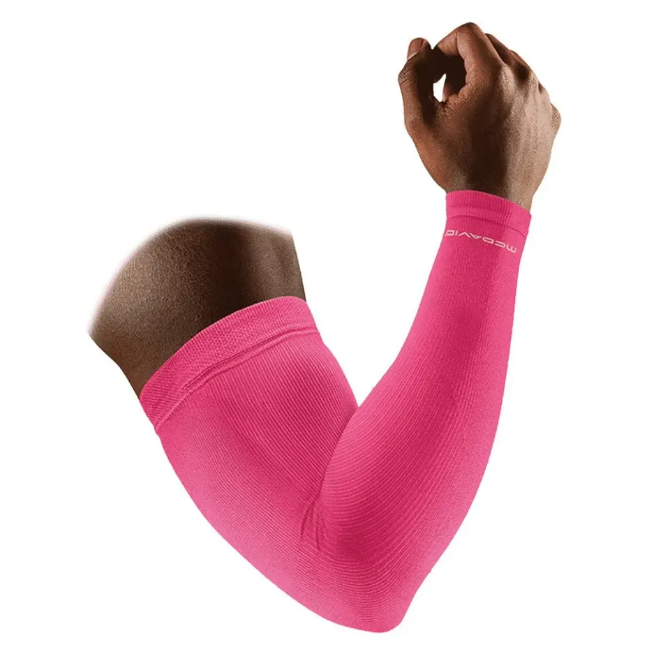 McDavid Elite 8837 manicotti braccio rosa paio compressione