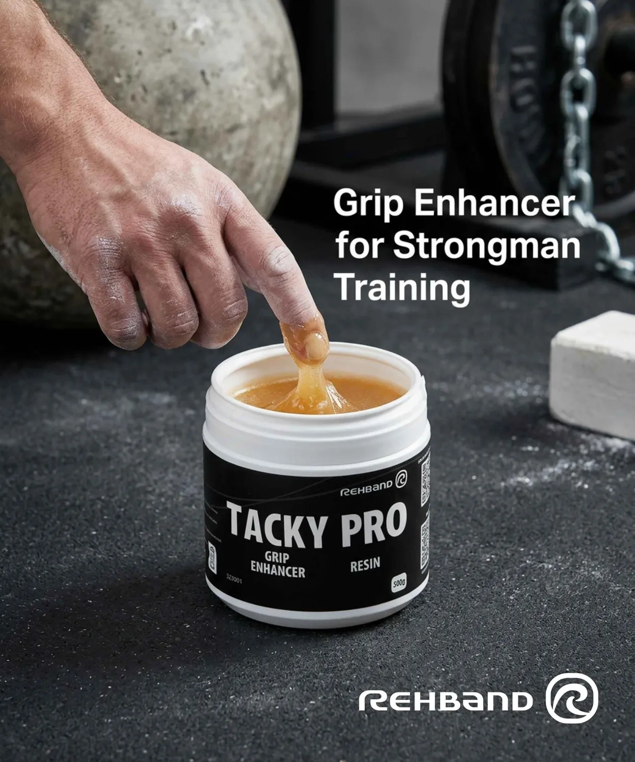 Rehband Strongman Tacky Pro resina grip 200g