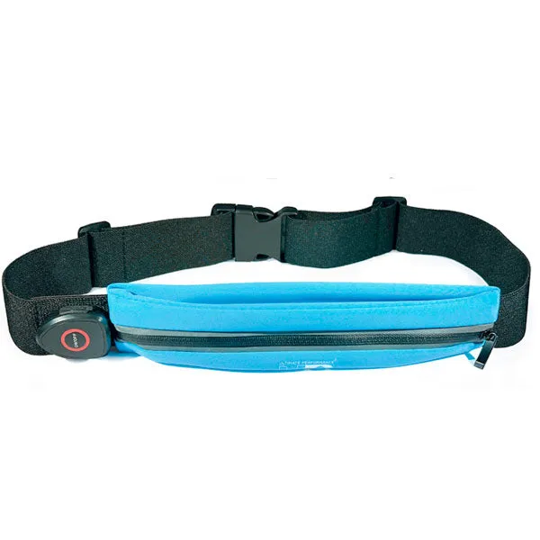Ultimate Performance Ease marsupio running led blu