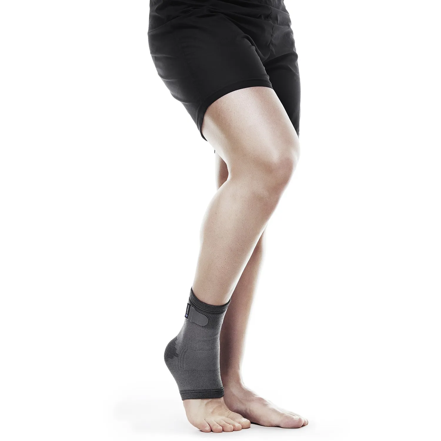 Rehband QD Knitted cavigliera grigia stabilizzante