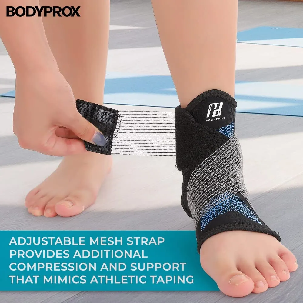 Bodyprox Cavigliera con Fascia M Compressione Leggera